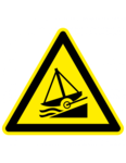 waarschuwingsbord-botenhelling-kunststof-w044
